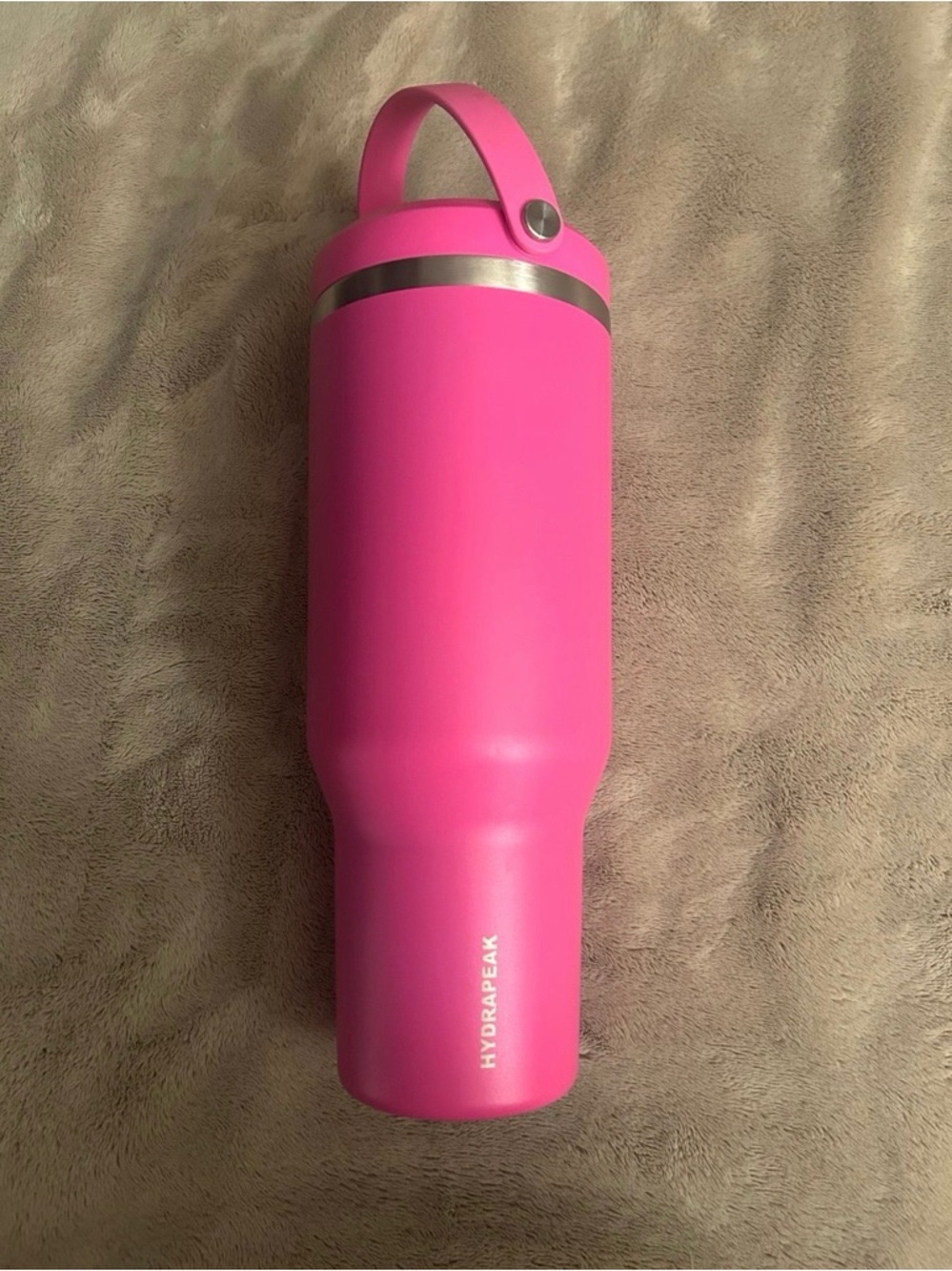 HydraPeak Pink Insulated Tumbler with Handle